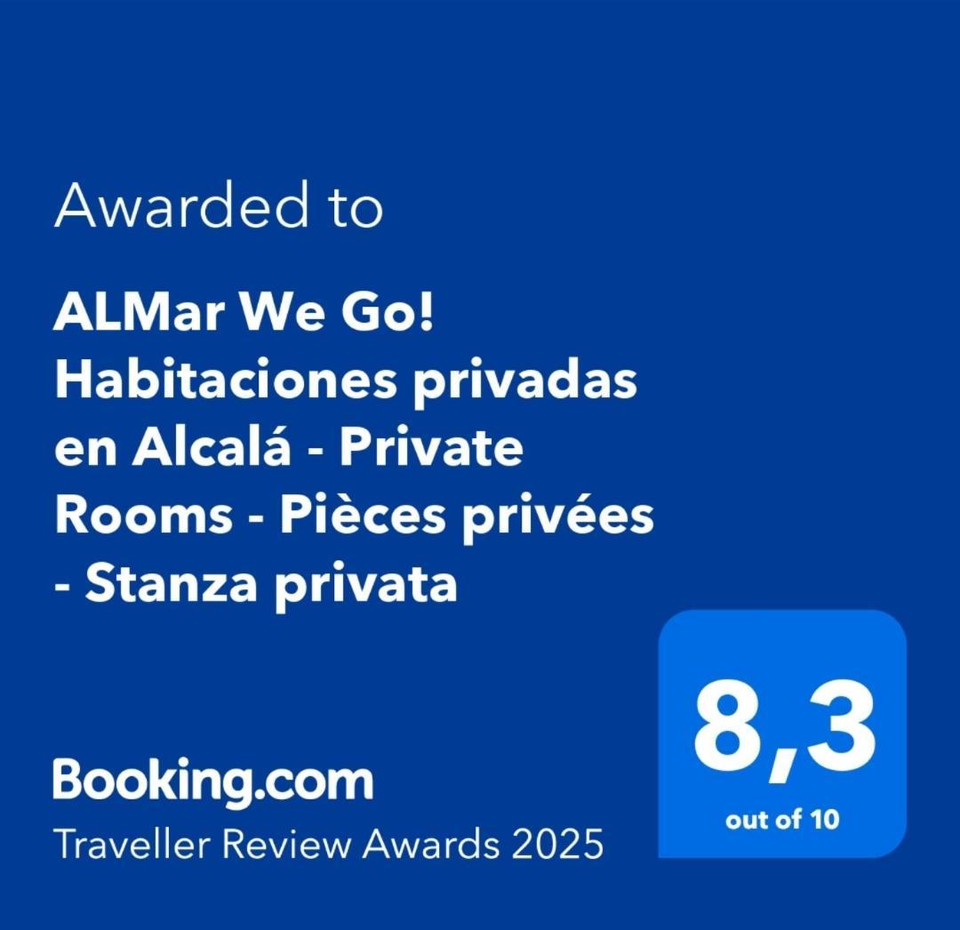 Almar We Go! Habitaciones Privadas En Alcala - Private Rooms - Pieces Privees - In Shared Apartment Exteriér fotografie